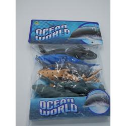Ocean world 6 verschillende vissen.