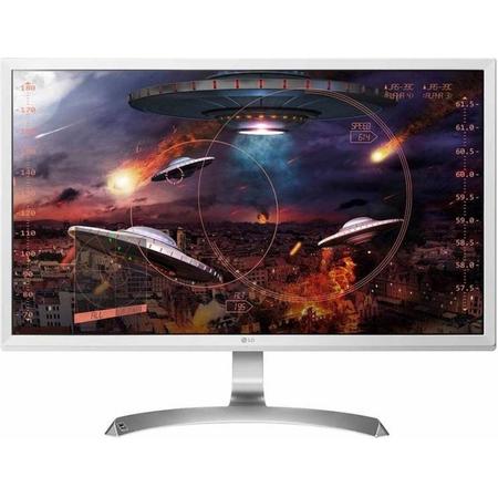 LG 27UD59-W 27 4K Ultra HD IPS Zilver, Wit computer monitor LED display