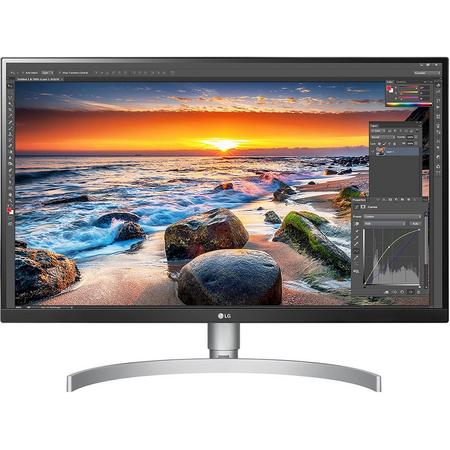 LG 27UL850-W computer monitor 68,6 cm (27) 4K Ultra HD LED Flat Mat Zilver