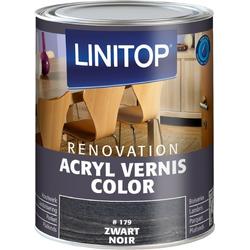 LINITOP Acryl Vernis Color 750Ml kleur 179 Zwart