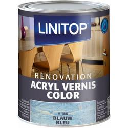 LINITOP Acryl Vernis Color 750Ml kleur 186 Blauw