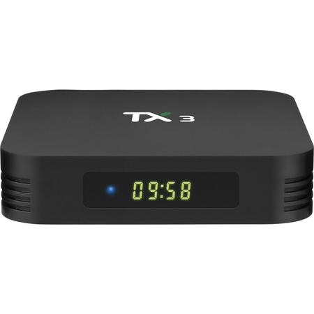 Lipa TX3 Tv box 2/16 GB Android 9.0 - Met Kodi, Netflix en Playstore- 8K en 4K decoder