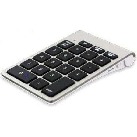 LMP NexGen numeriek toetsenbord Bluetooth Notebook Aluminium, Zwart