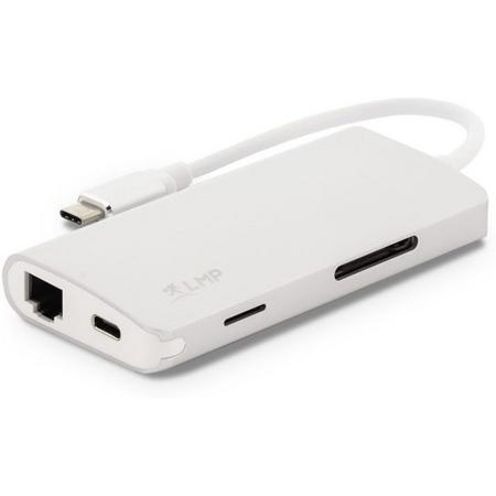 LMP Thunderbolt 3/USB-C Mini Dock - Zilver (Voor MacBook)