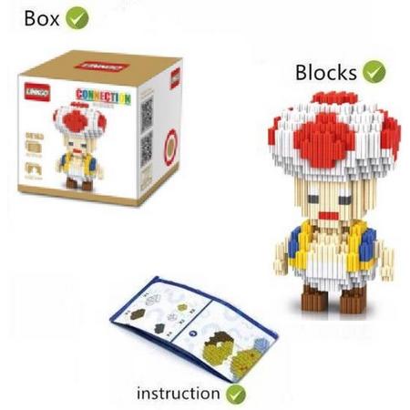 Super Mario Toad LNO lego Blocks