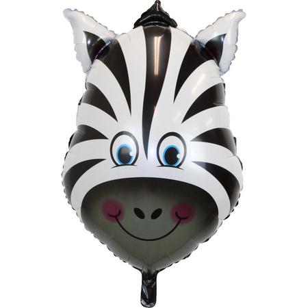 Safari Jungle Versiering Feest Versiering Helium Ballonnen Verjaardag Versiering Zebra Ballon Decoratie 90 Cm XL Formaat