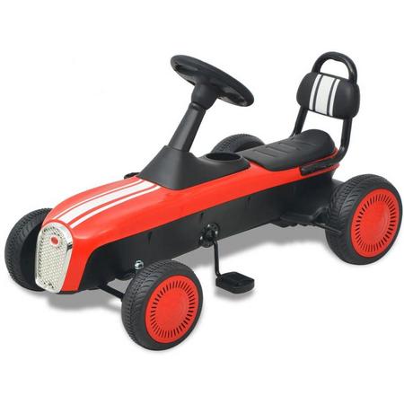 Luxe Skelter Kart Rood 3 4 5 jaar - Trapauto - Kart auto voor kinderen