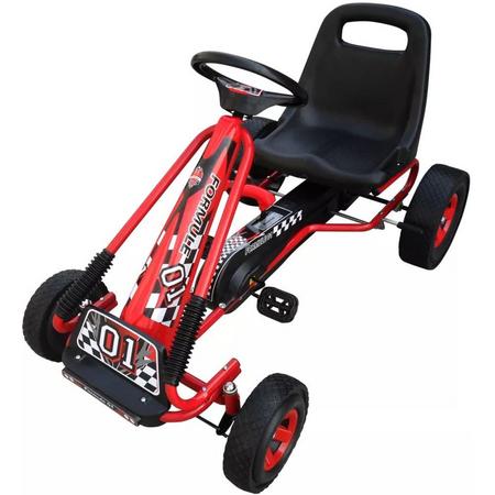 Skelter Kart F1 Rood 3-5 jaar - Trapauto