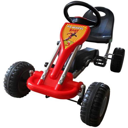 Skelter Kart Rood 3 4 5 jaar - Trapauto - Kart auto voor kinderen