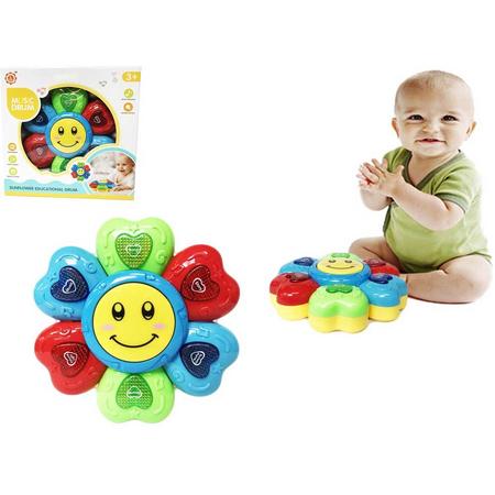 Sunflower Educatieve Speelgoed Drum voor peuters / Babys