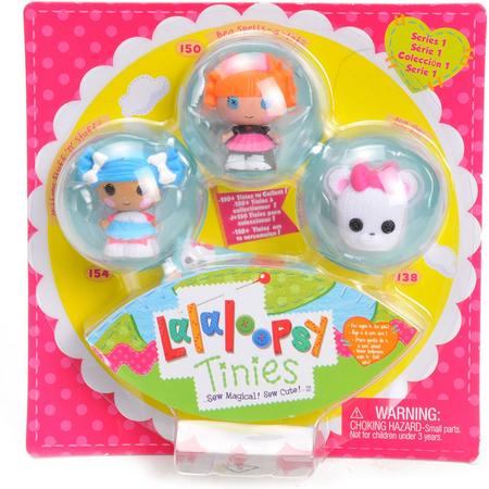 Lalaloopsy Tinies poppetjes 3-pack serie 1