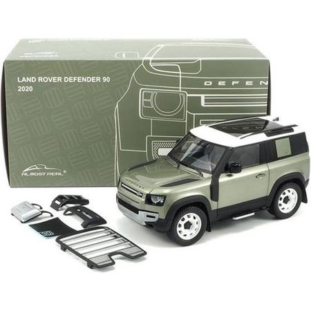 Land Rover Defender 90 Roof Rack 2020 Green