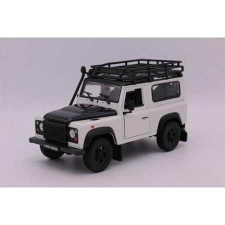 LandRover Defender with Roof Rack