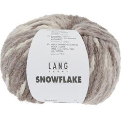 Lang Yarns Snowflake - kleur beige wit - 1072.0026 - 50 gram - 115 meter - 47% katoen (pima), 42% baby alpaca, 7% nylon, 4% merinowol extra fine - naalddikte 6-7