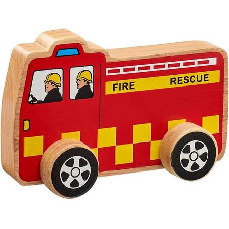 Lanka kade brandweerauto van hout