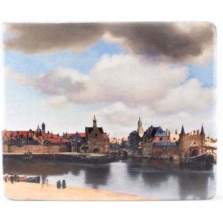 Muismat, Johannes Vermeer, Gezicht op Delft
