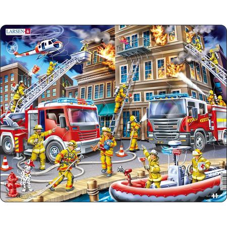 Puzzel Maxi De brandweermannen - 45 stukjes