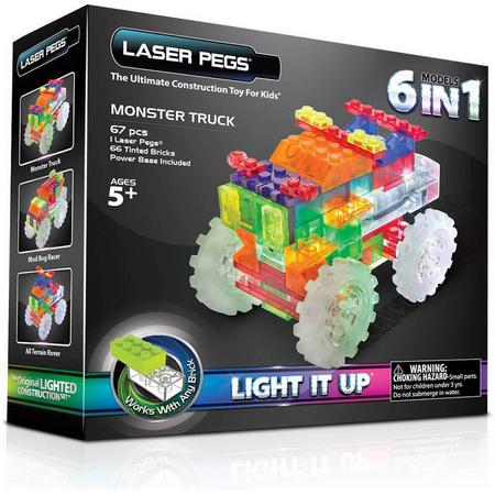 Laser Pegs Monster Truck 6 in 1