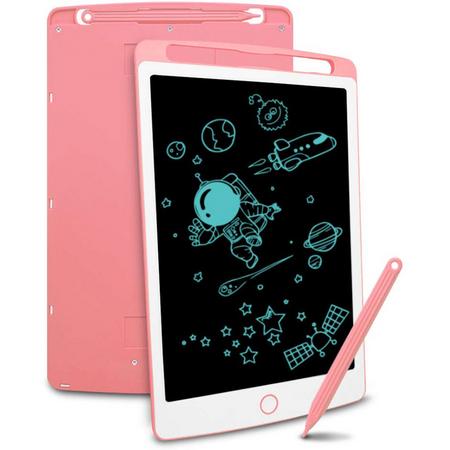 LCD Tekentablet Kinderen - Roze - 10 inch - Educatief Speelgoed - Tekenbord - Schrijfbord