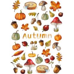 Herfst raamsticker L - Decoratie herfst - Raamsticker - Herfst - Diverse kleuren