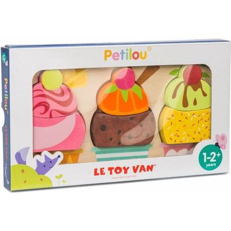 Le Toy Van - Puzzel - Cupcakes - Cherry sundae