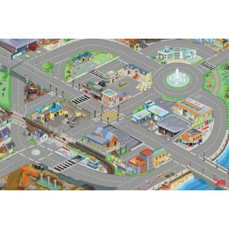 Le Toy Van - Speelmat stad - Autospeelkleed