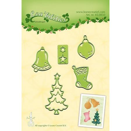 LeCrea - Leabilitie Christmas ornaments smal snij&embos mal 45.0850