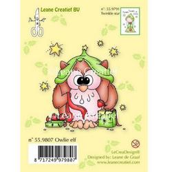 Leane Creatief - stempel Owlie elf 55.9807