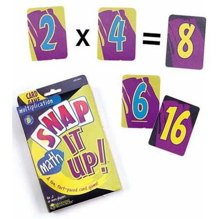 Leermiddelen Snap It Up! Maths Card Game - Vermenigvuldiging