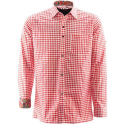 Overhemd lederhosen Rood Premium, 3XL