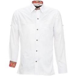 Overhemd lederhosen Wit Premium, L