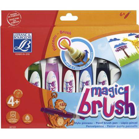 L&B magic brush set 6 kleuren