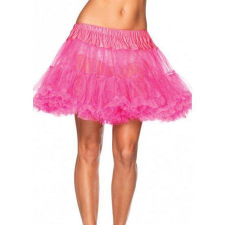 Leg Avenue luxe petticoat neon roze