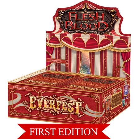 Flesh & Blood TCG - Everfest First Edition Booster Display (24 Packs) - EN