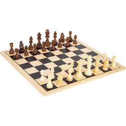 Schaken en dammen XL. Klassieke schaakstukken en damstenen.