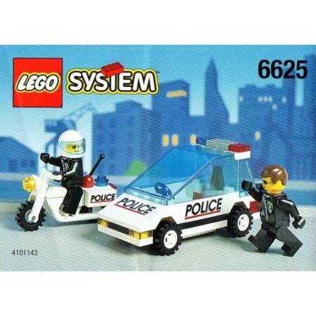 Lego System 6625 Politie Controle