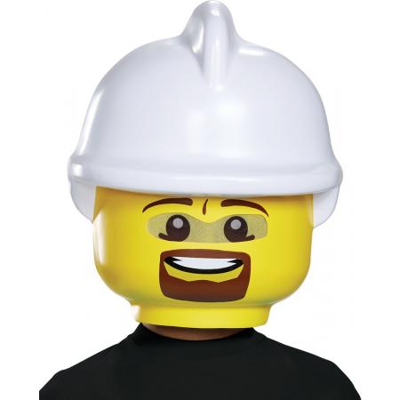Lego® brandweerman masker voor kinderen - Verkleedmasker