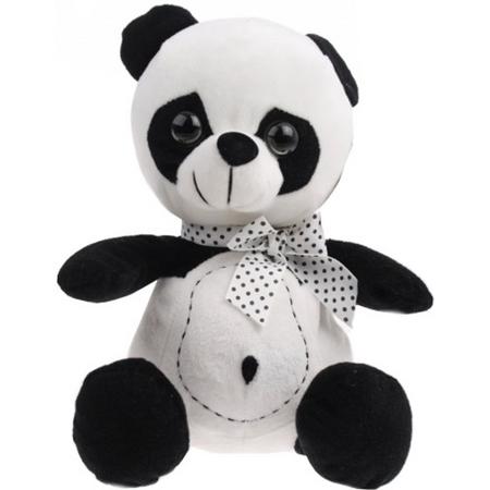 Lelly Knuffel Panda 33 Cm Zwart/wit