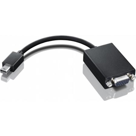 Lenovo 03X6402 mini-DisplayPort VGA Zwart kabeladapter/verloopstukje