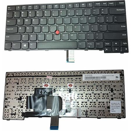 Lenovo ThinkPad E470 black US Laptop Keyboard