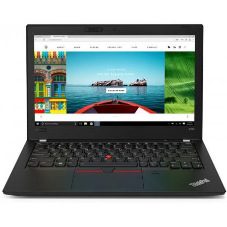 Lenovo ThinkPad X280 Zwart Notebook 31,8 cm (12.5) 1920 x 1080 Pixels Touchscreen Intel® 8ste generatie Core™ i7 i7-8550U 8 GB DDR4-SDRAM 256 GB SSD 3G 4G