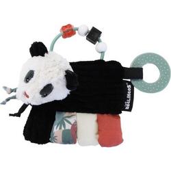 Les Deglingos Activiteitenrammelaar Panda Zwart/wit 22 Cm