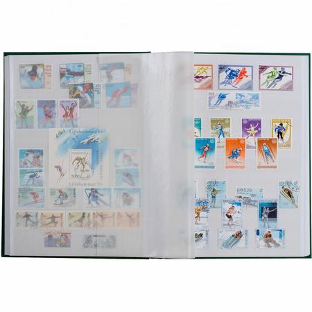 Postzegelinsteekalbum Basic W 16 blauw