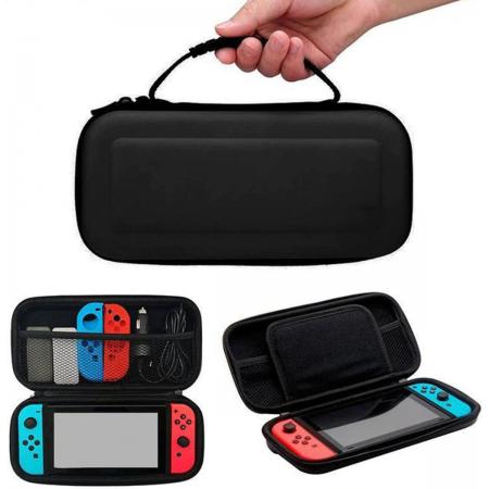 Beschermhoes voor Nintendo Switch hardcase - zwart