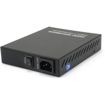 LevelOne FVM-1000 100Mbit/s Zwart netwerk media converter