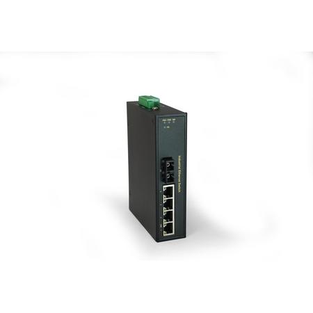 LevelOne IFS-0502 Unmanaged Fast Ethernet (10/100) Zwart