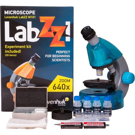 Kinder microscoop LabZZ M101 Blauw