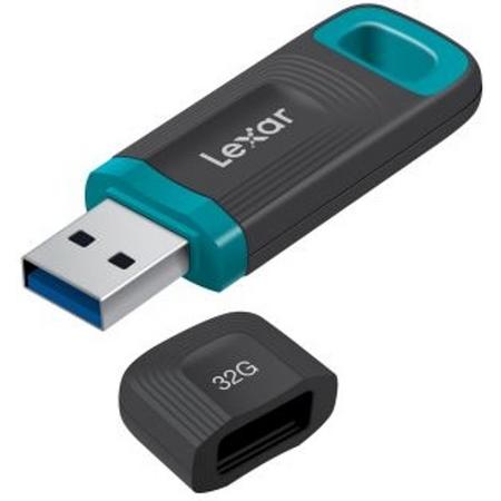 Lexar JumpDrive 32GB USB 3.0 (3.1 Gen 1) USB-Type-A-aansluiting Zwart, Blauw USB flash drive