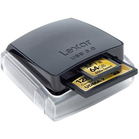Lexar Professional Dual-Slot CF/SD Reader USB 3.0