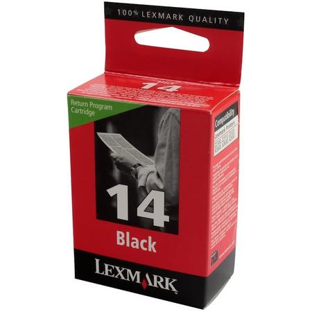 Huismerk Lexmark 14 - Inktcartridge / Zwart